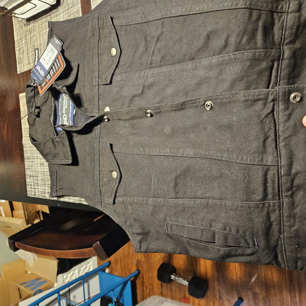 NWT. Black Vest.